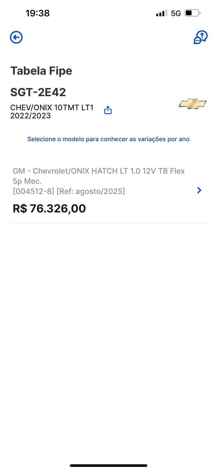 Onix LT